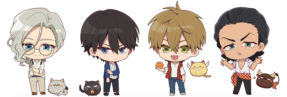 東谷准太・西條高人・セレス・アントニオ