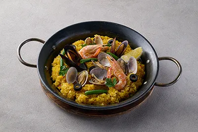 古森のシーフードパエリア