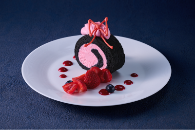 リボンロールケーキ