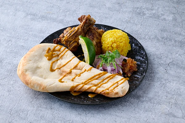インドラの祝宴のタンドリー風チキン 