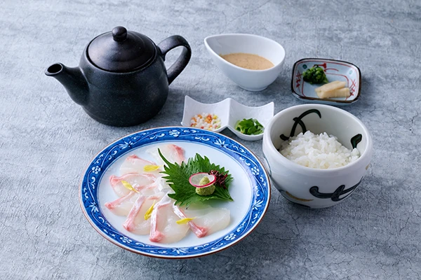 剣士 宮本伊織の一椀 ～鯛茶漬け～