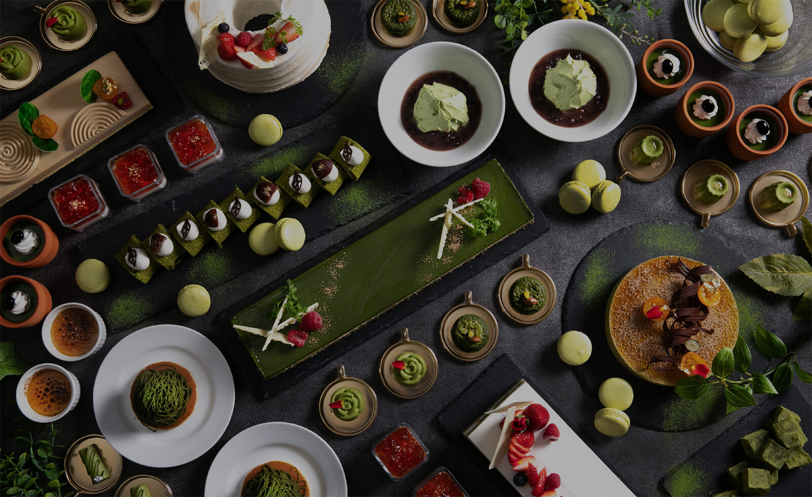 抹茶スイーツブッフェ