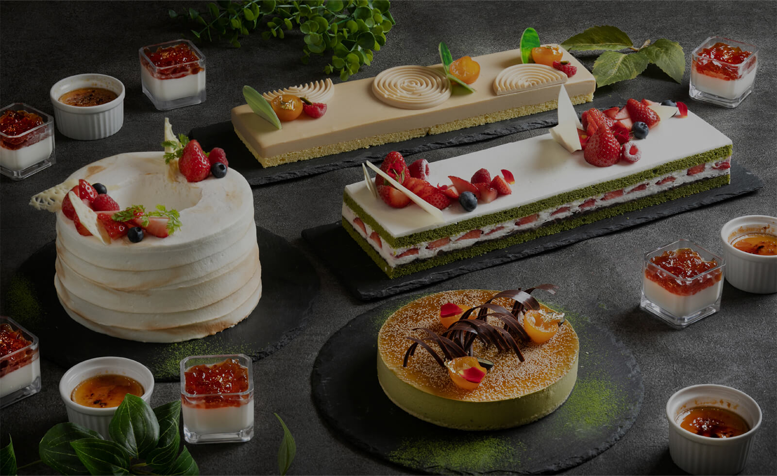 抹茶スイーツブッフェ