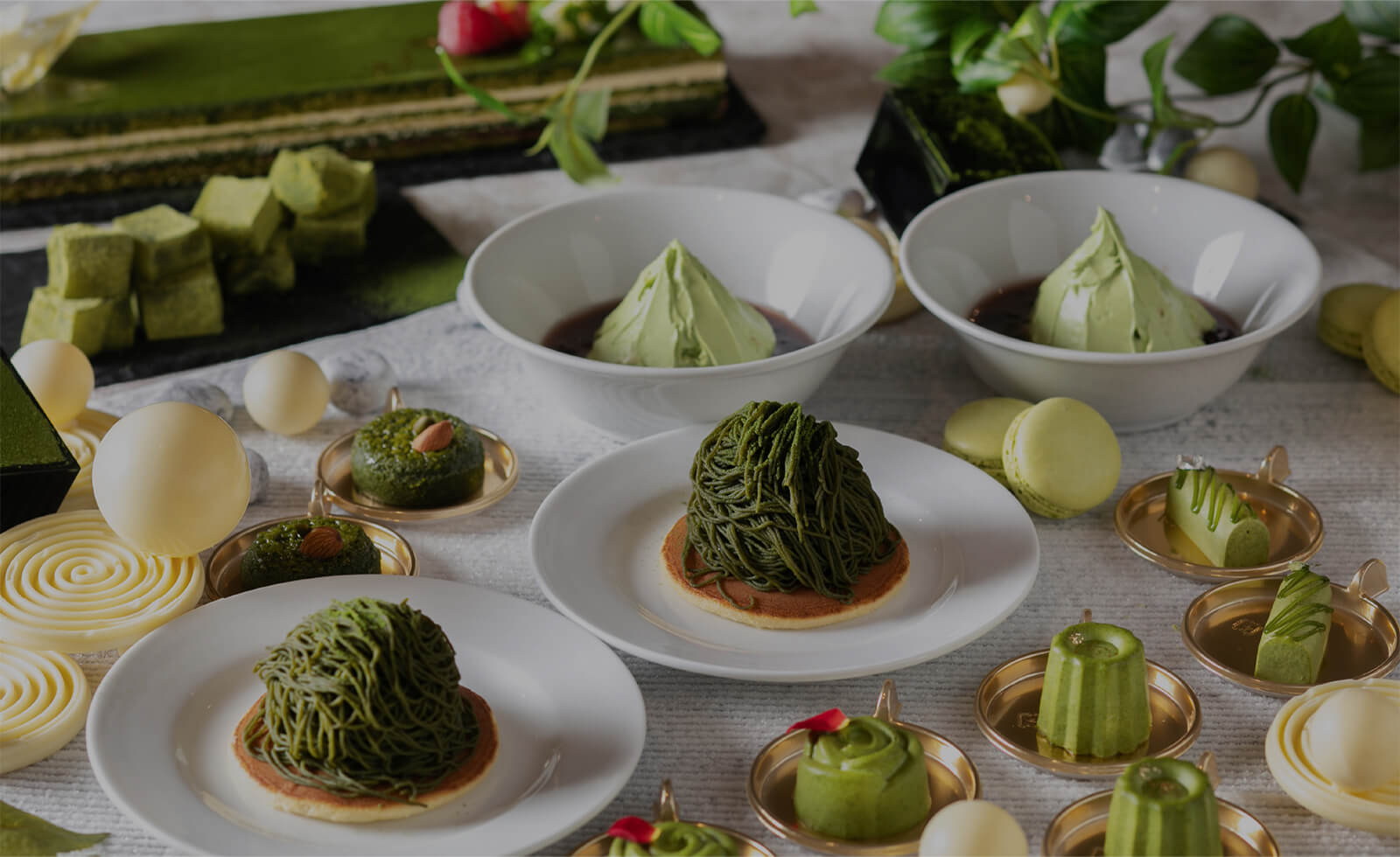 抹茶スイーツブッフェ