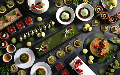 抹茶スイーツブッフェ