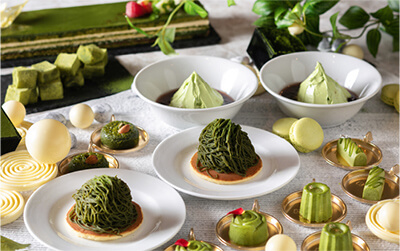 抹茶スイーツブッフェ