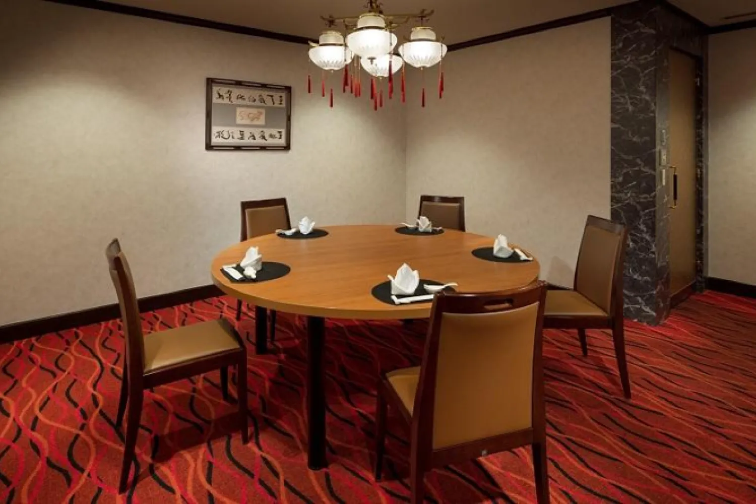 中国料理 古稀殿 店内