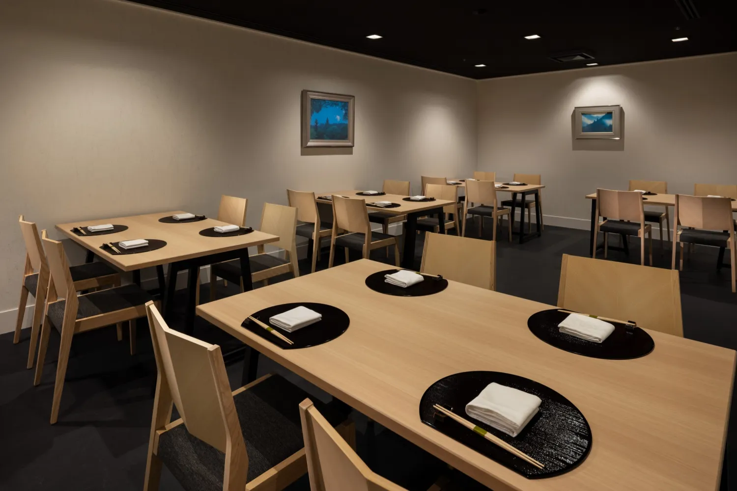 和食 むさし野 店内