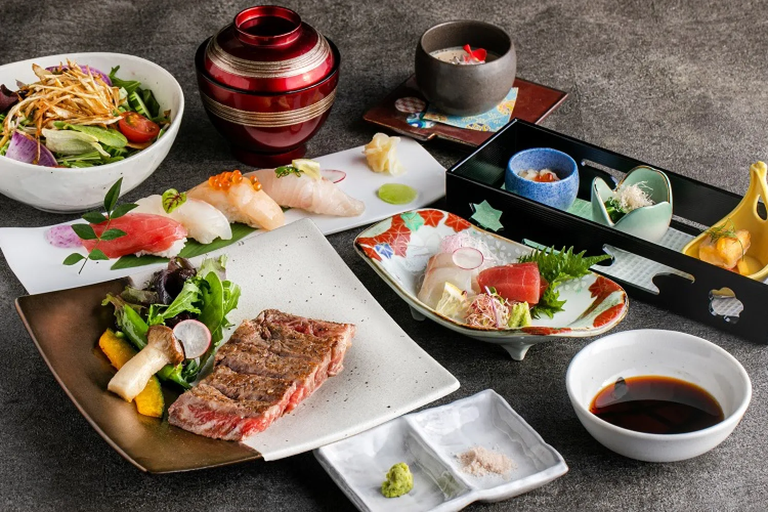 和食 むさし野 店内
