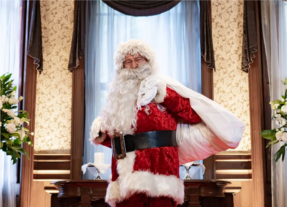 貴賓館 サンタクロース グリーティング