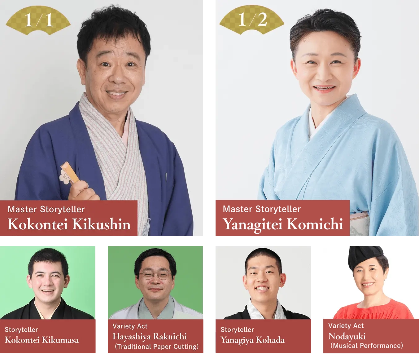 New Year’s Rakugo Performance