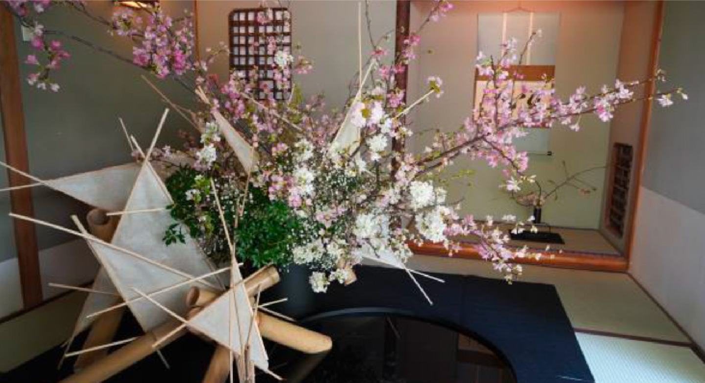 茶室×いけばなギャラリー