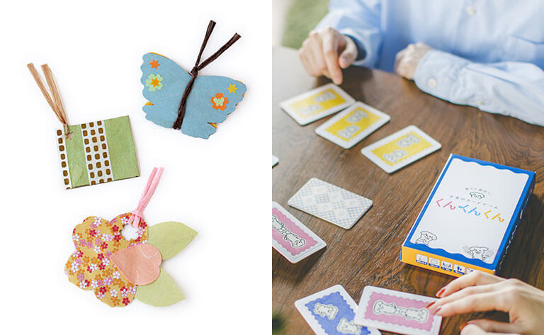 Incense bookmark making experience & Incense card game