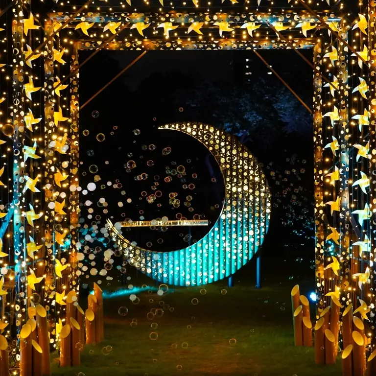 Summer-Exclusive Bamboo Lantern Illumination