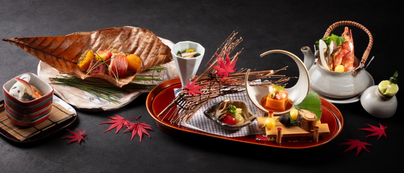 錦秋の彩りセレクションメニュー 日本料理