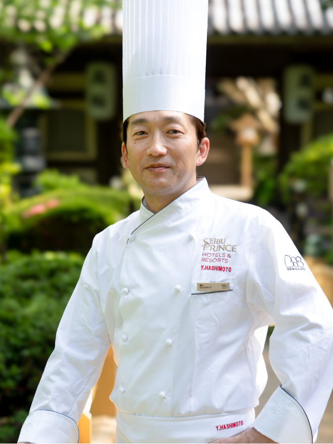 高輪エリア 総料理長 橋本 禎嗣