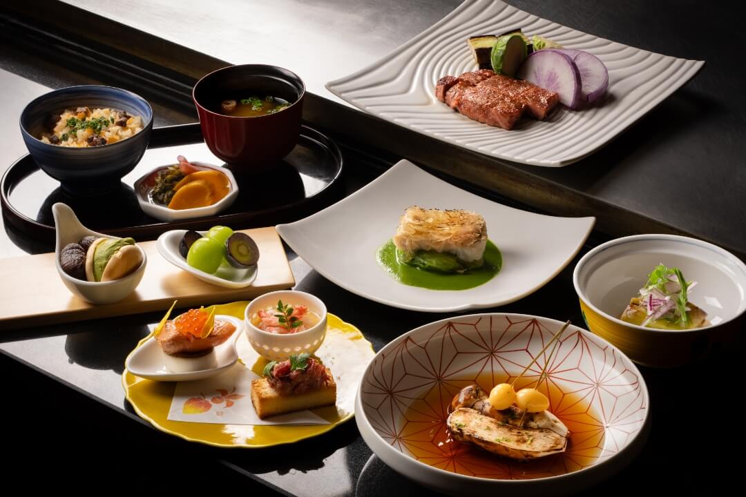 鉄板焼 桂 高輪の美食～錦秋の彩り～