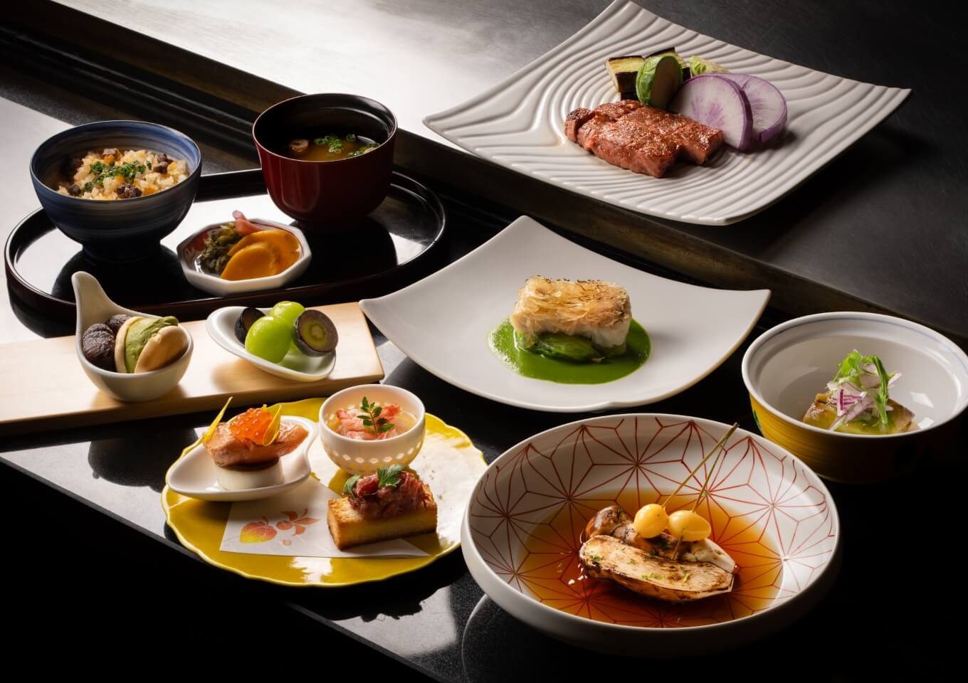 鉄板焼 桂 高輪の美食～錦秋の彩り～