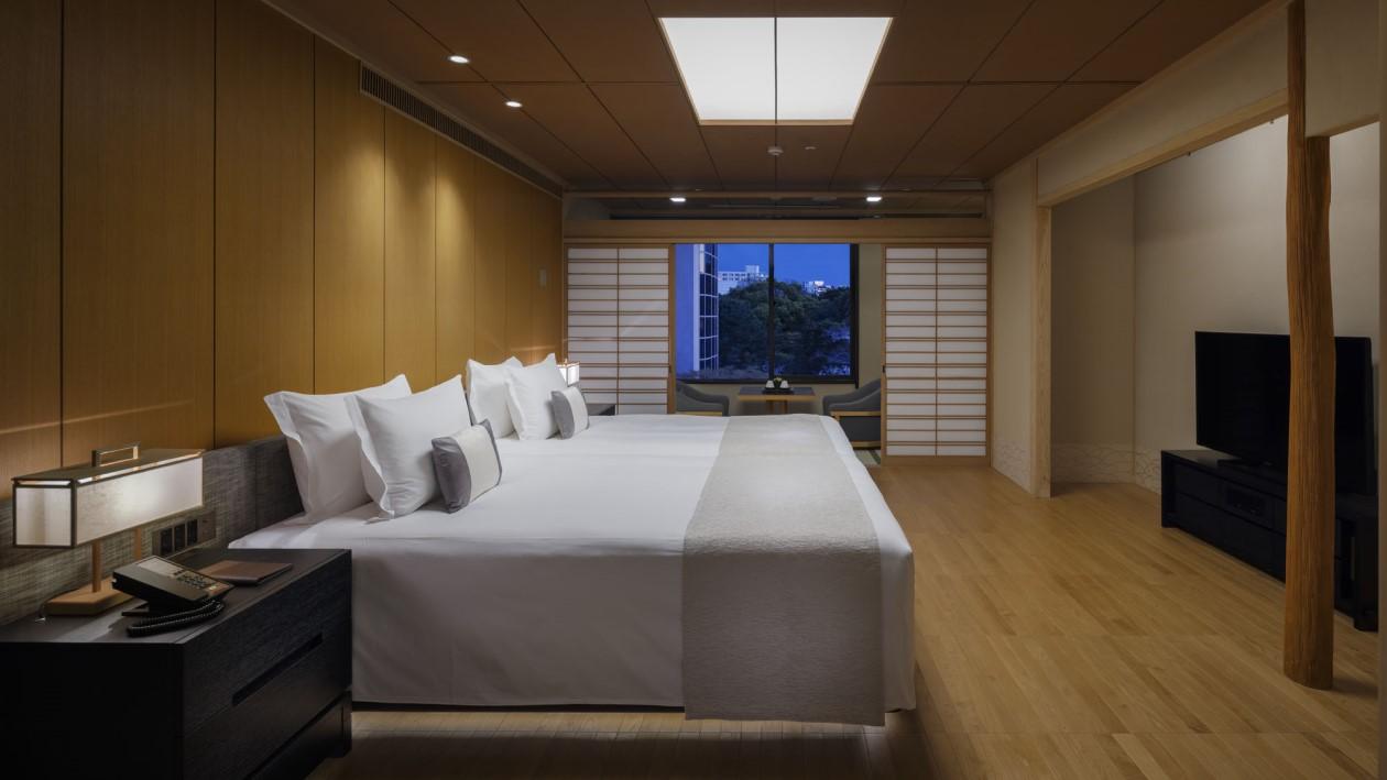 高輪 花香路客室、和室ガーデンプレミアスイート。