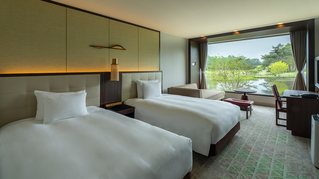 クラシックな客室で大人の休日を