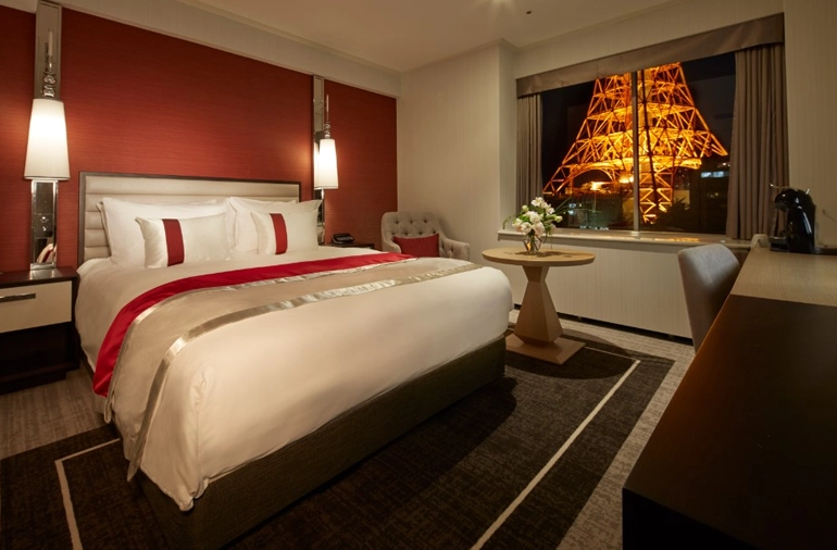 東京タワー側 アッパーフロア スーペリアダブルルームご宿泊券