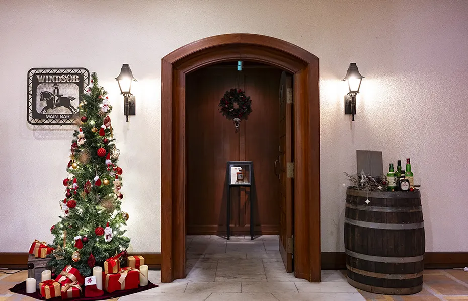 ウィンザーにもクリスマス装飾！