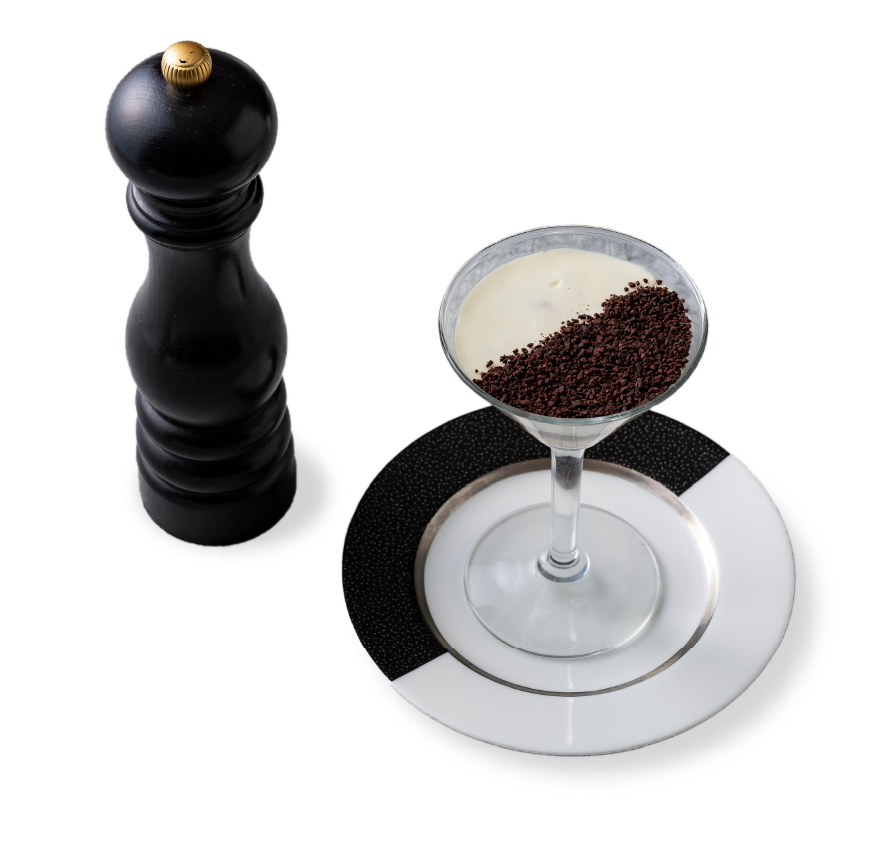 カカオリキュール香るフォアグラムース