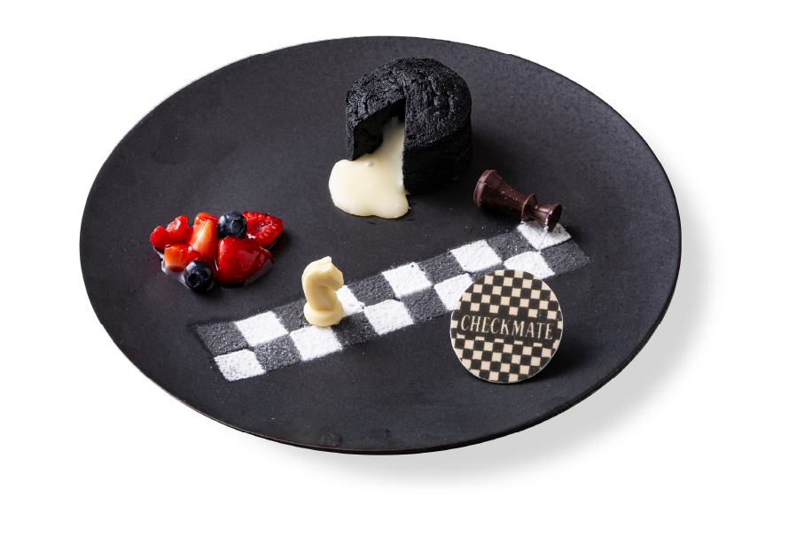 モノクロフォンダンショコラ