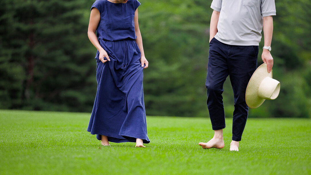 天然芝の広場グラスガーデン嬬恋