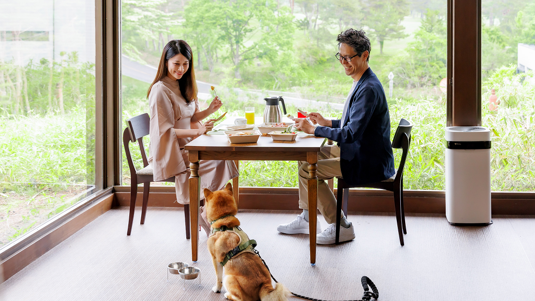 プライベートガーデンで 爽やかな「モーニングピクニック」 