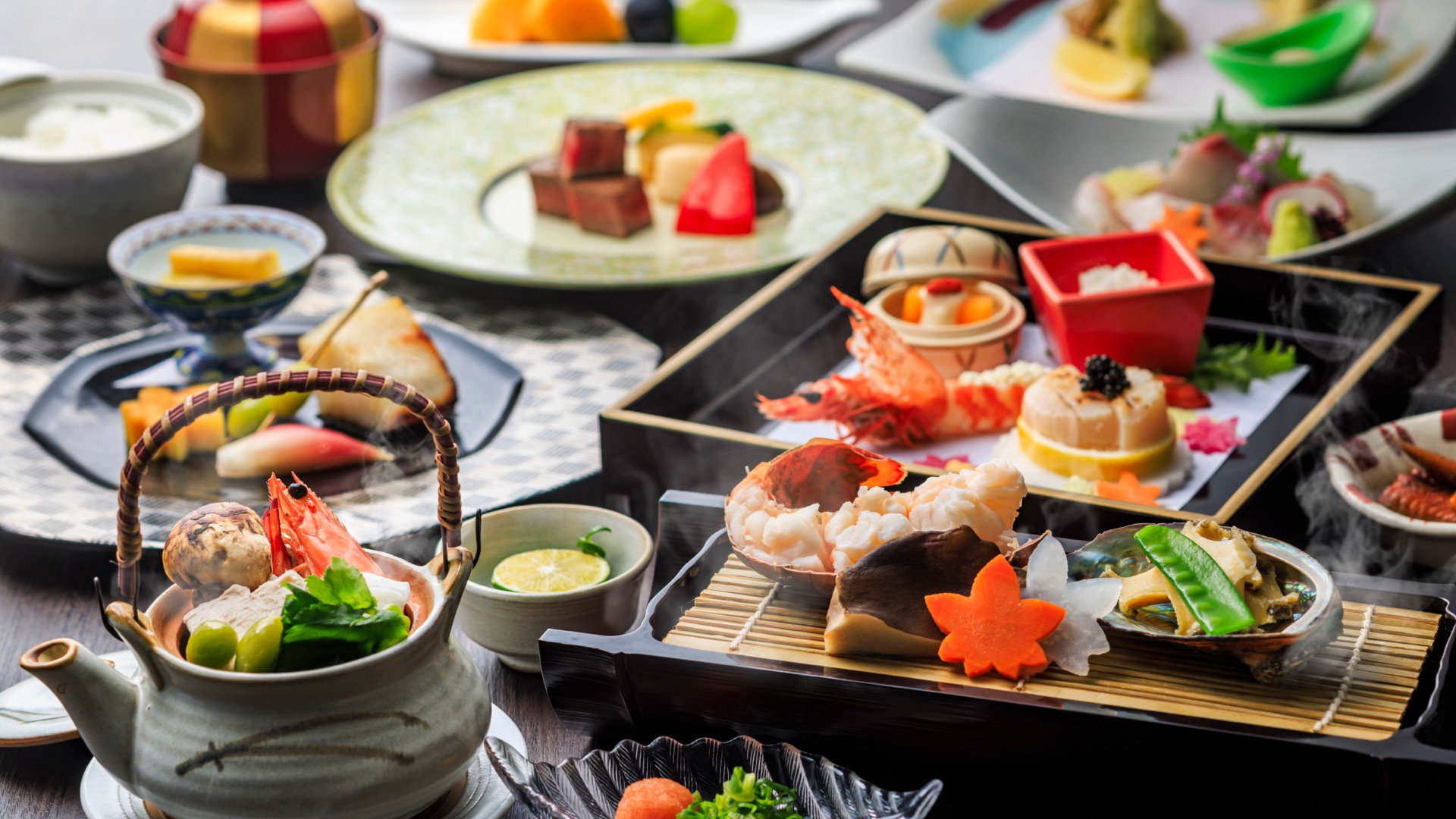 特別会席の料理